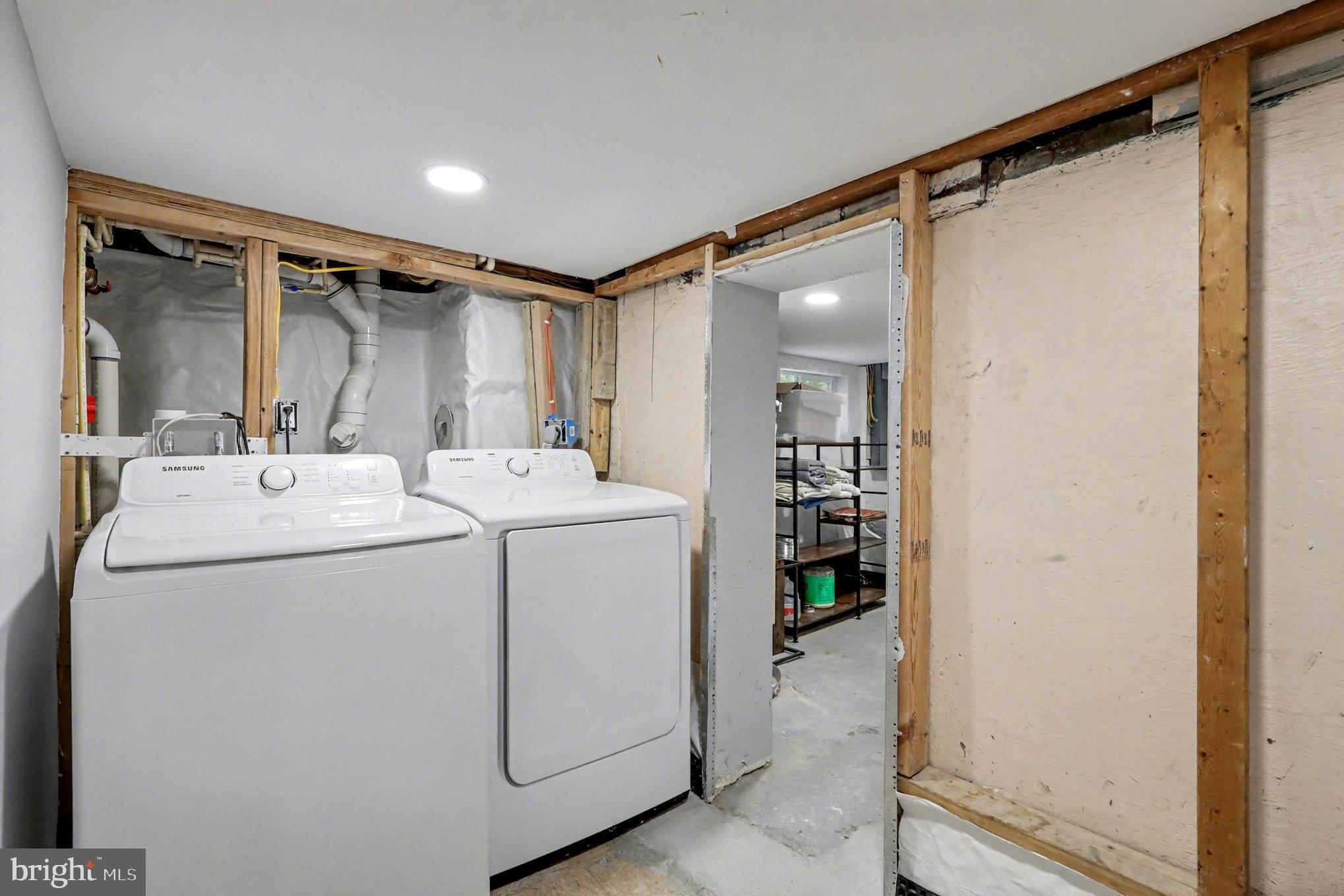 5406 Taylor Road Hyattsville, MD 20781 - Photo 18 of 26 a utility room with dryer and washer