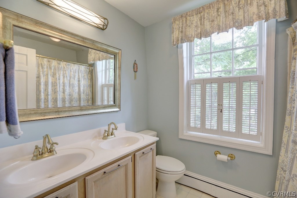 8908 Tolman Road Henrico, VA 23229 - Photo 26 of 30 One of two hall baths on the second floor. Double