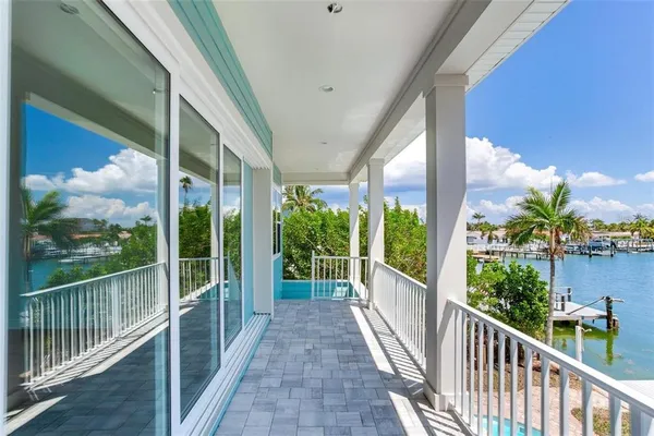 a view of a porch