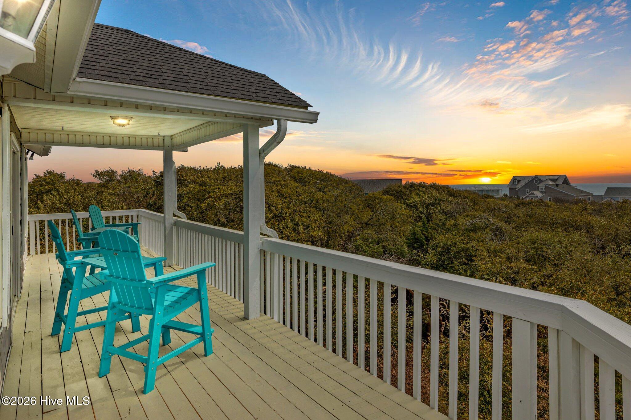 106 Azure Drive Emerald Isle, NC 28594 - Photo 63 of 71 View the sunrise over the Atlantic Ocean.