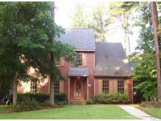 front view of house with a yard
