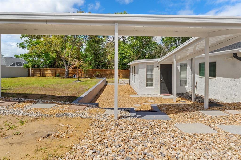 11487 Linden Drive Spring Hill, FL 34608 - Photo 41 of 42 a view of a backyard of the house