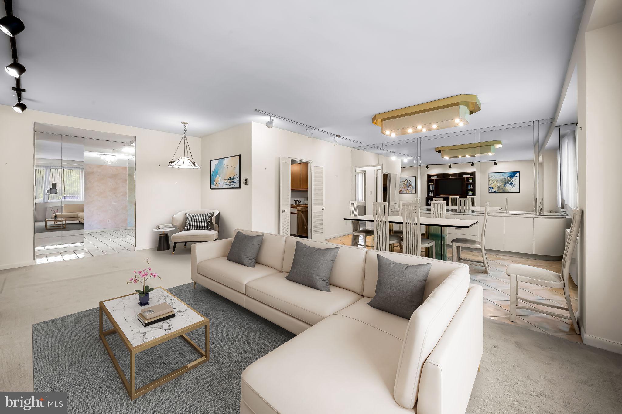 11 Slade Avenue, Unit 101A Baltimore, MD 21208 - Photo 3 of 41 Virtual staging of LR/DR