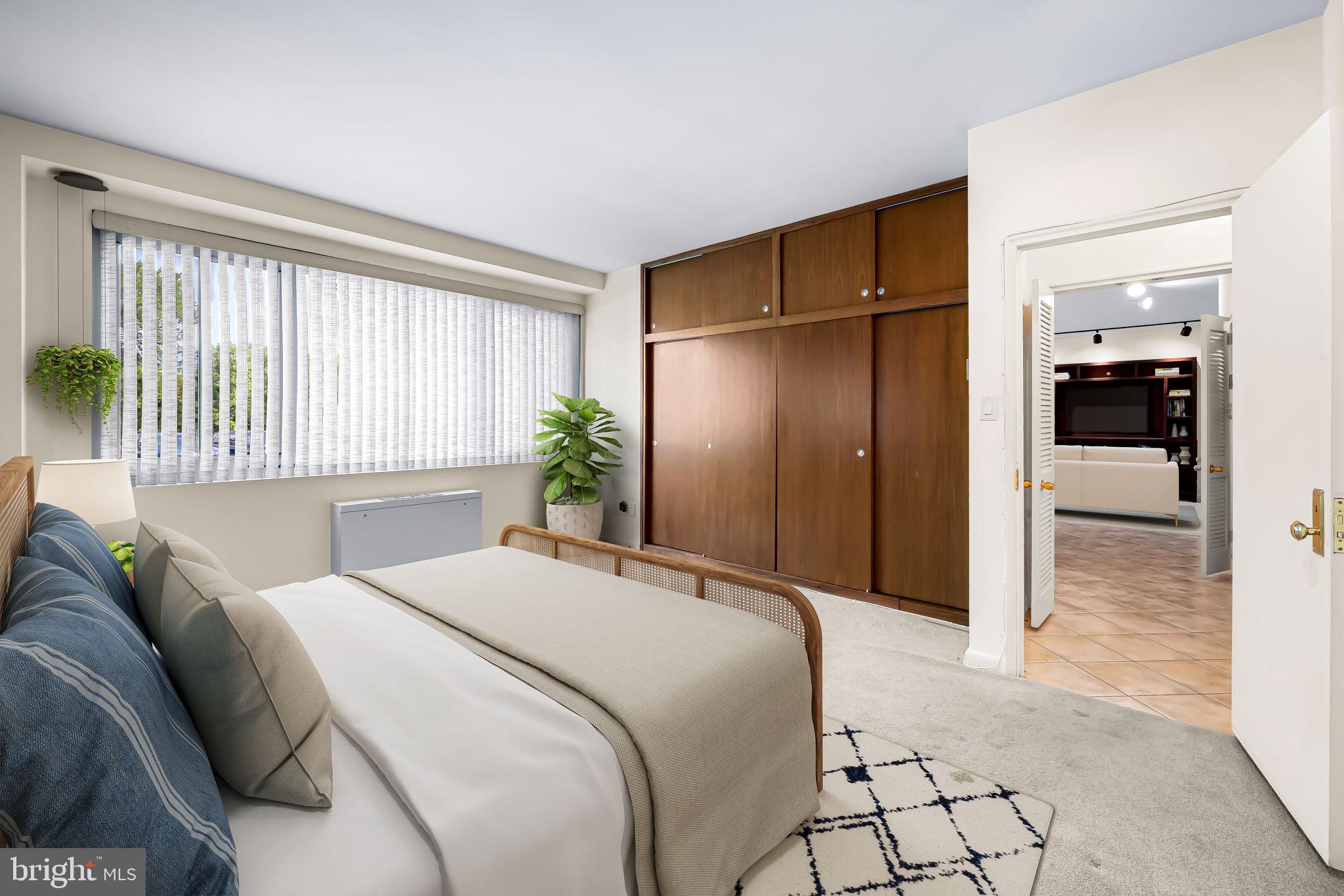 11 Slade Avenue, Unit 101A Baltimore, MD 21208 - Photo 5 of 41 Virtual staged bedroom