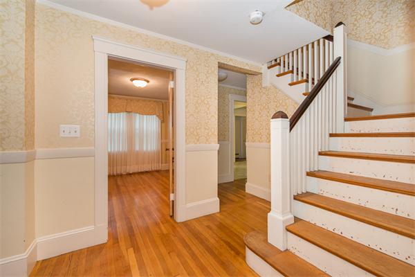 21 Follen Road Lexington, MA 02421 - Photo 4 of 19 a view of entryway with wooden floor and stairs