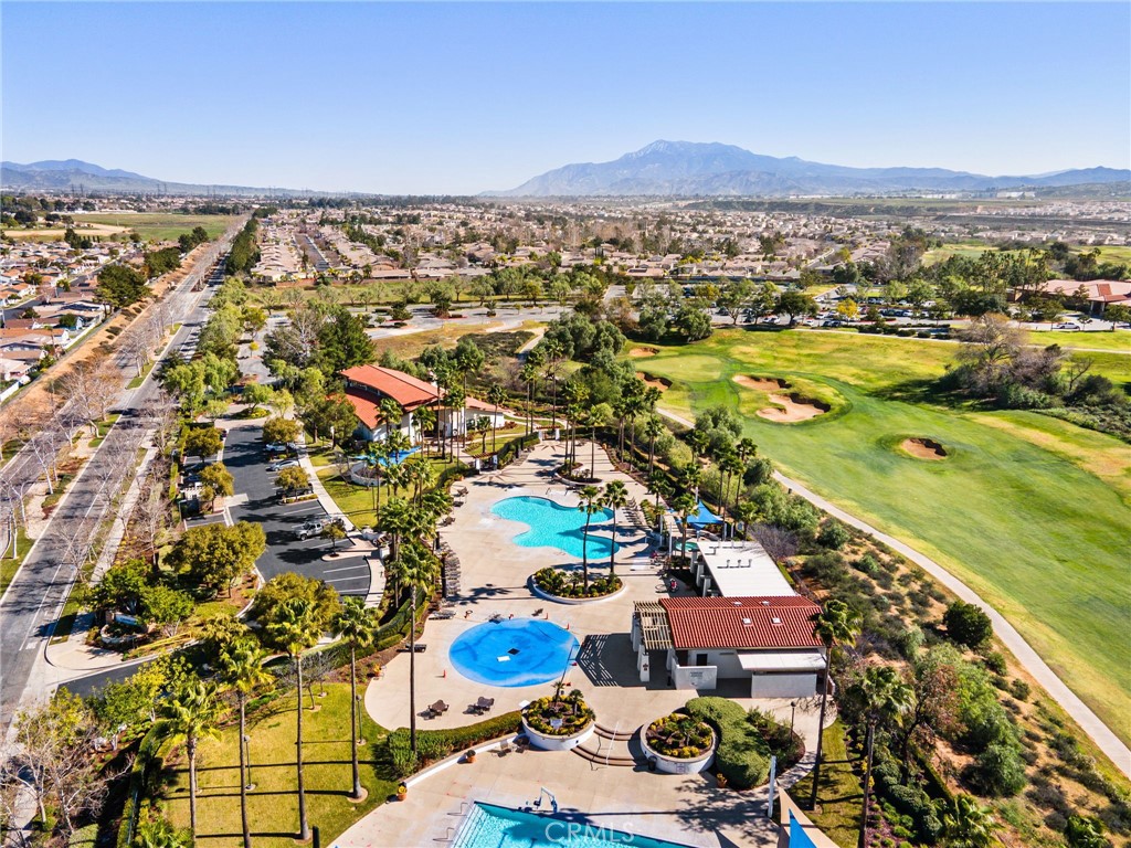 34641 Irwin Street Beaumont, CA 92223 - Photo 63 of 63 an aerial view of residential houses with outdoor space