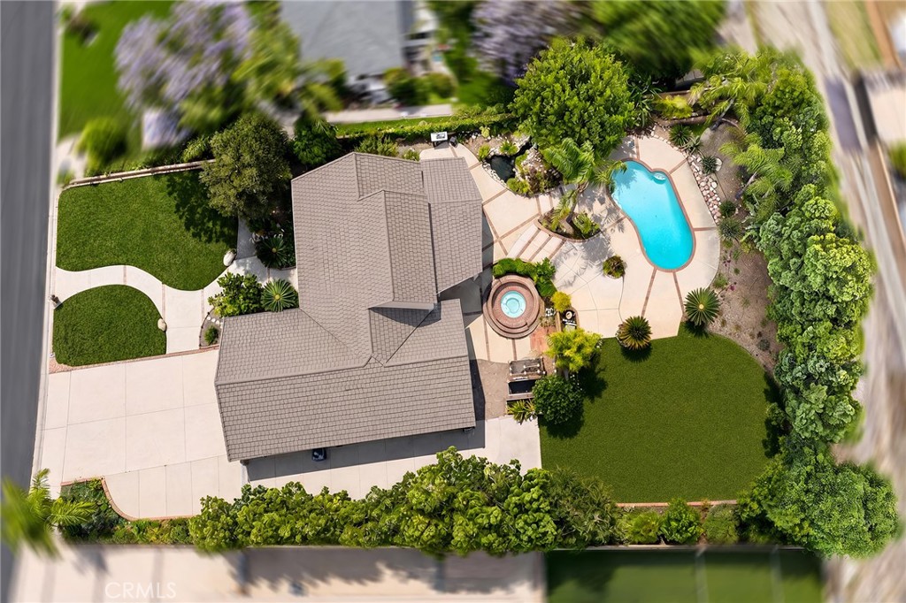 6296 Marble Avenue Rancho Cucamonga, CA 91701 - Photo 59 of 89 an aerial view of a house
