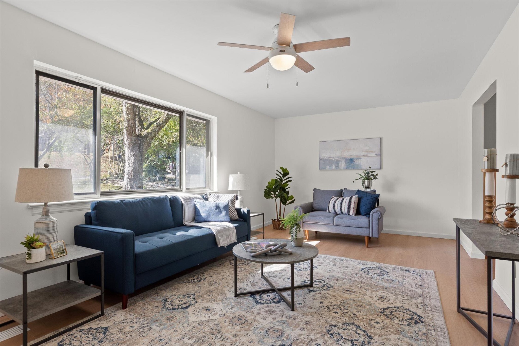 1313 Michael Lane Hixson, TN 37343 - Photo 2 of 24 a living room with furniture and a large window