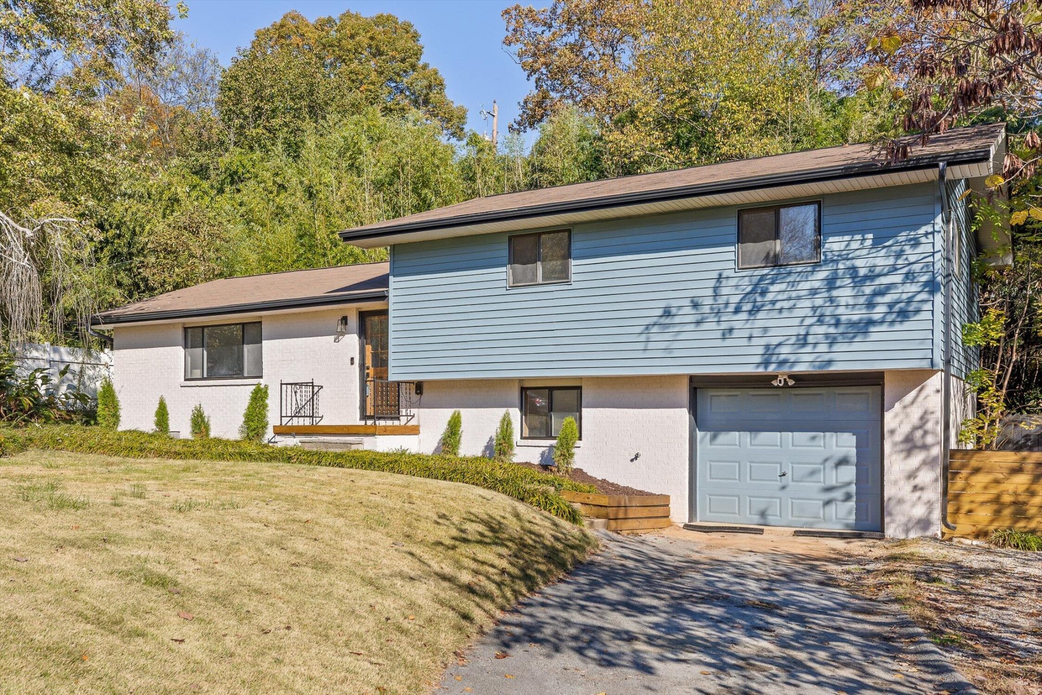 1313 Michael Lane Hixson, TN 37343 - Photo 24 of 24 a front view of a house with a yard