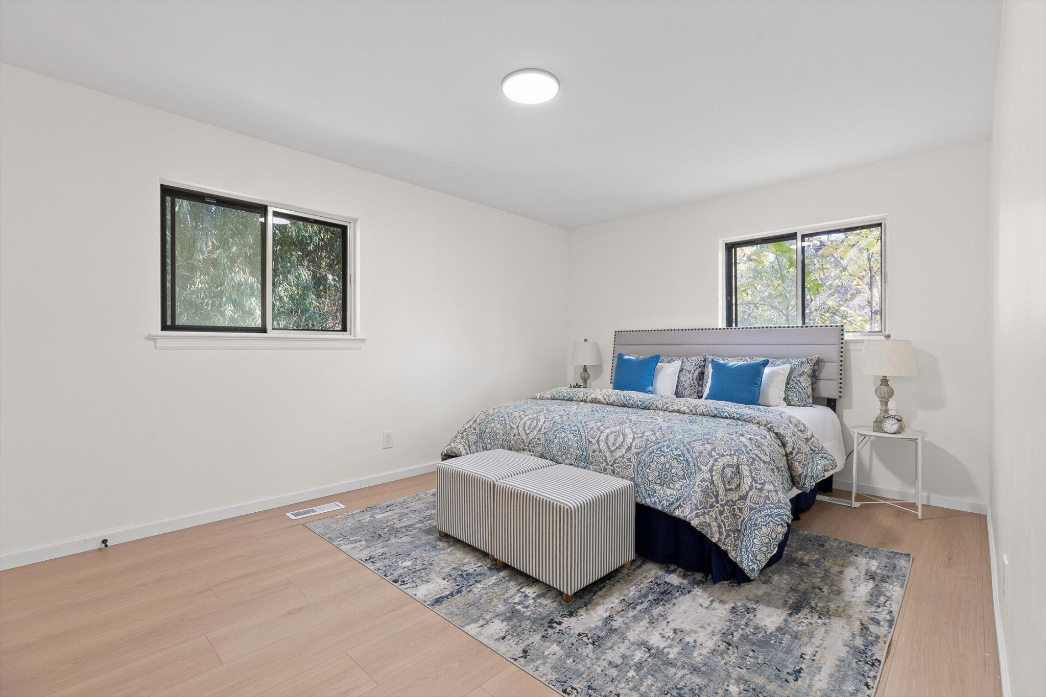 1313 Michael Lane Hixson, TN 37343 - Photo 4 of 24 a bedroom with a bed and a couch