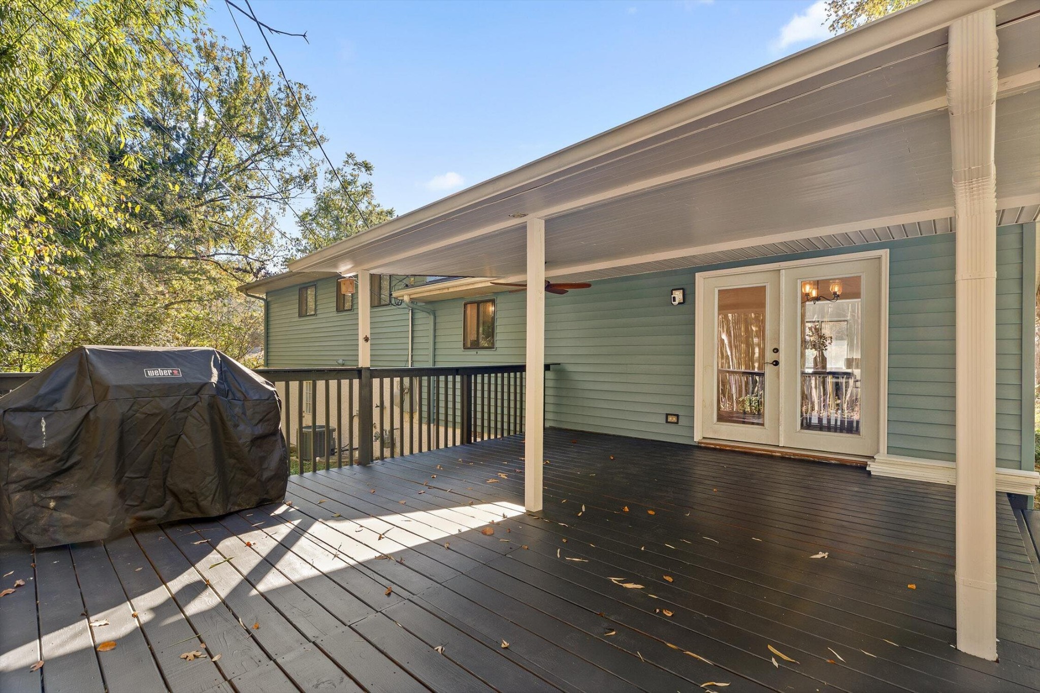 1313 Michael Lane Hixson, TN 37343 - Photo 5 of 24 a view of backyard with deck and wooden floor