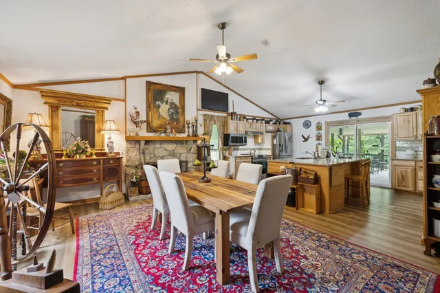 a view of a storage room with