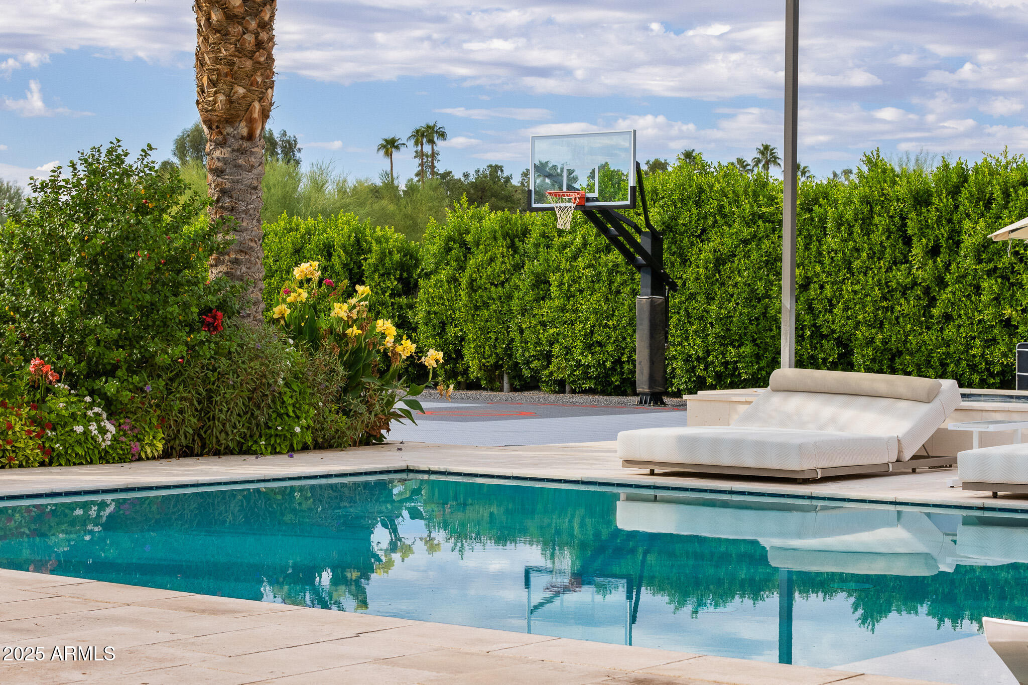 9148 North 66th Place Paradise Valley, AZ 85253 - Photo 44 of 65 50pool lounge and sports court
