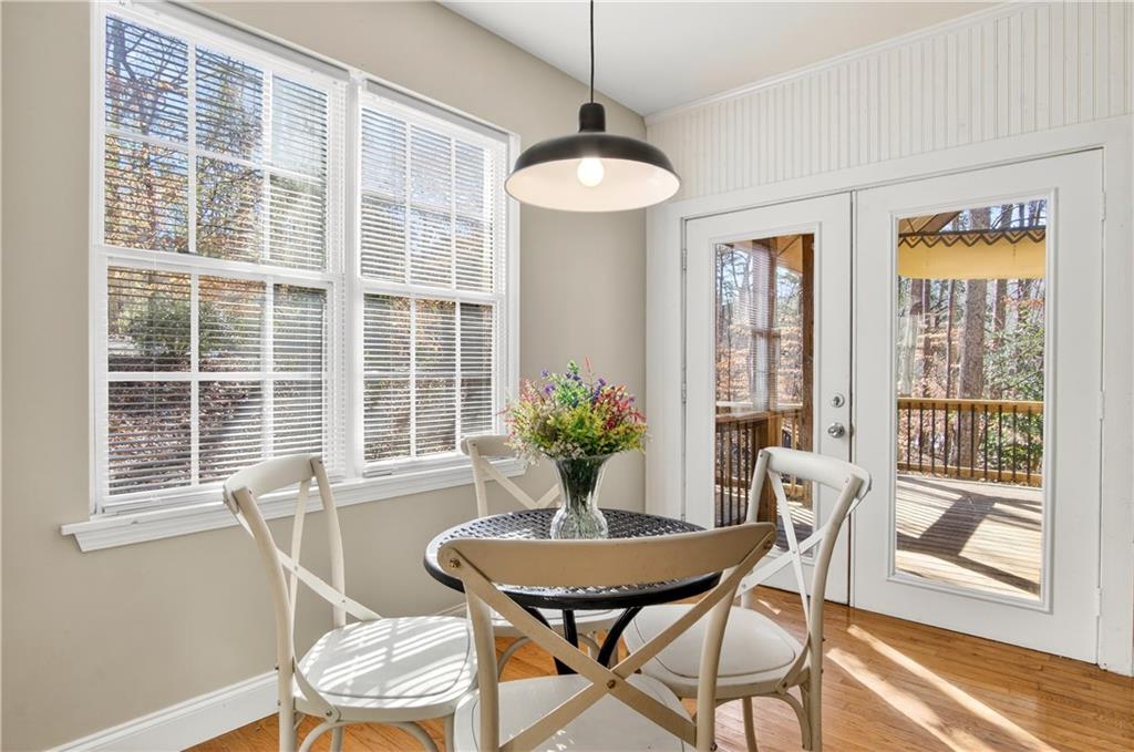 3016 Pathway Road Gainesville, GA 30501 - Photo 20 of 44 a view of a dining room with furniture window and outside view