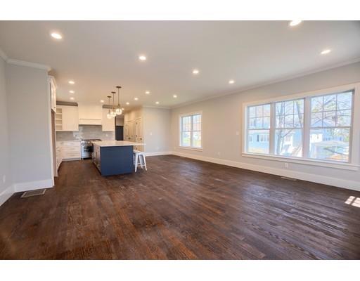 44 Hillcrest Road Waltham, MA 02451 - Photo 12 of 26 a view of kitchen and hall with wooden floor
