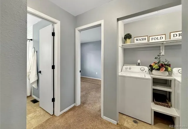 a room with storage and utility