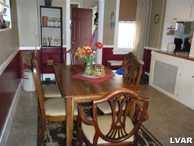 336 First Street Slatington, PA 18080 - Photo 11 of 16 Dining Room w/exit to half bath, laundry, rear yard
