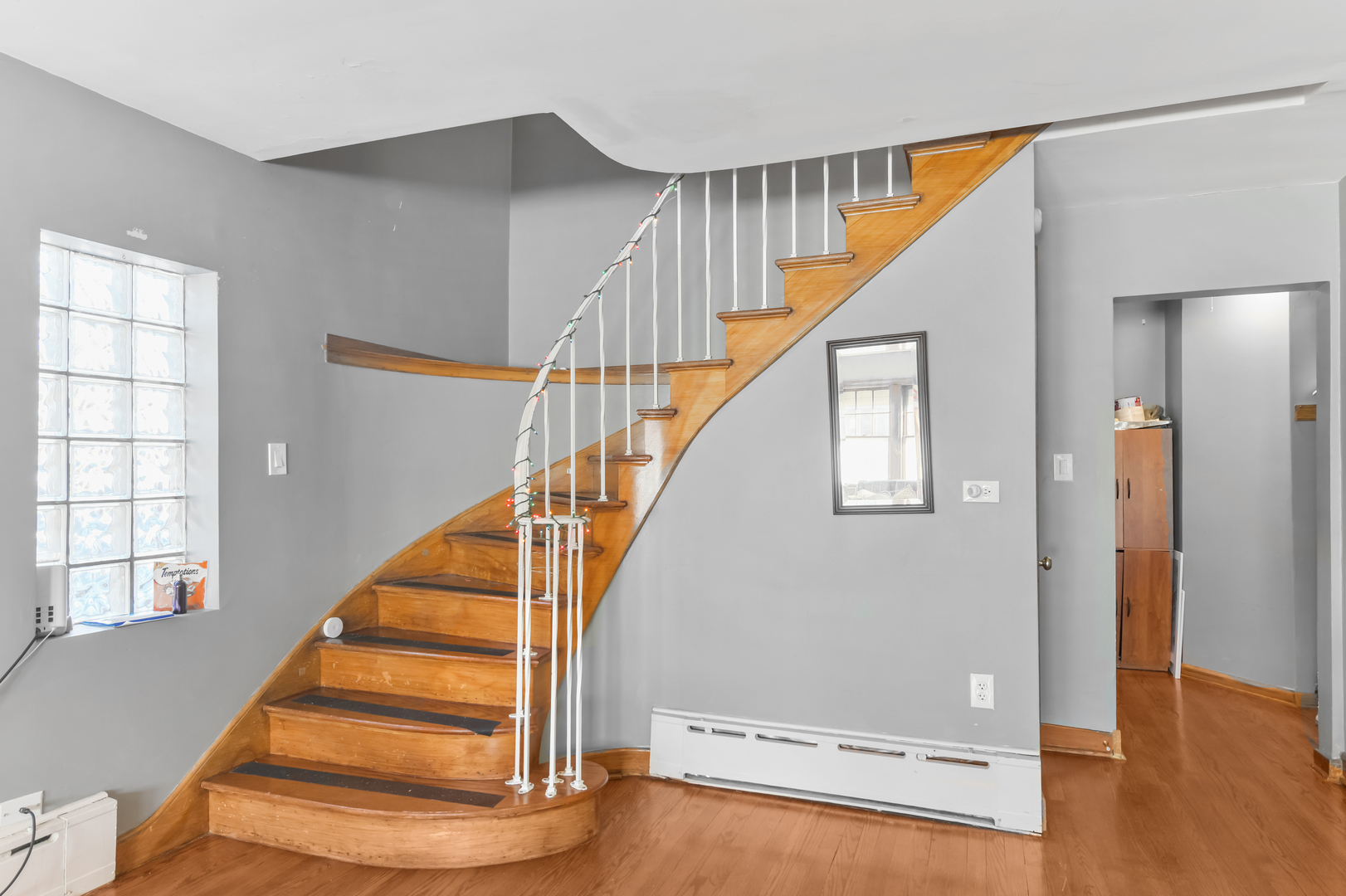 7124 West Higgins Avenue Chicago, IL 60656 - Photo 24 of 33 a view of entryway and hall with wooden floor