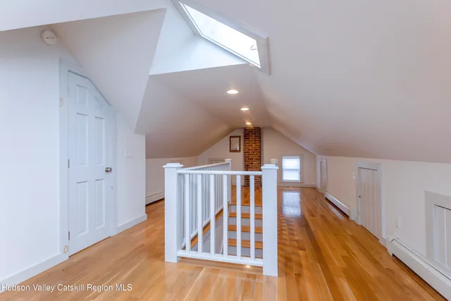 a view of a hallway with a hallway