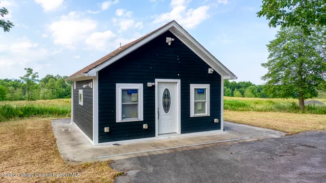 a view of outdoor space and mountain view