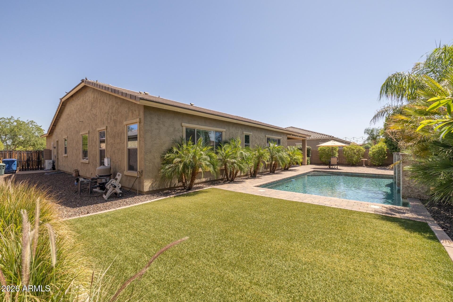 20105 East Quintero Road Queen Creek, AZ 85142 - Photo 33 of 54 46)BACK OF HOME