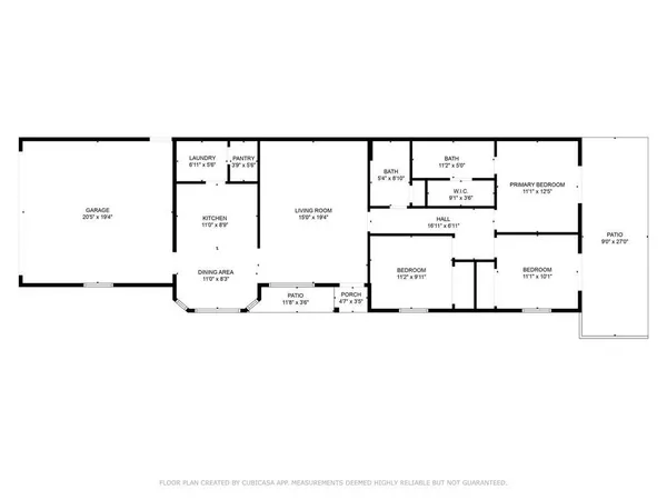a picture of a floor plan