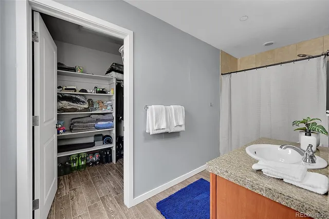 a front view of a building with glass windows