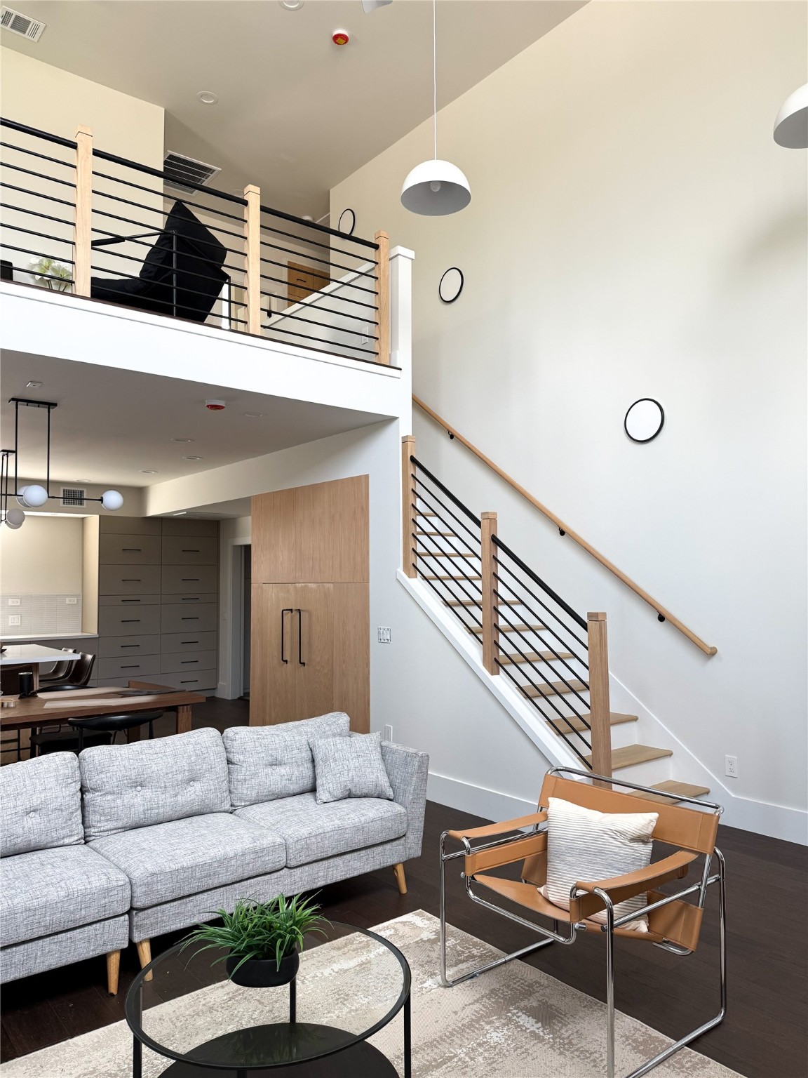 3618 Engelke Street Houston, TX 77003 - Photo 3 of 10 a living room with furniture and a ceiling fan