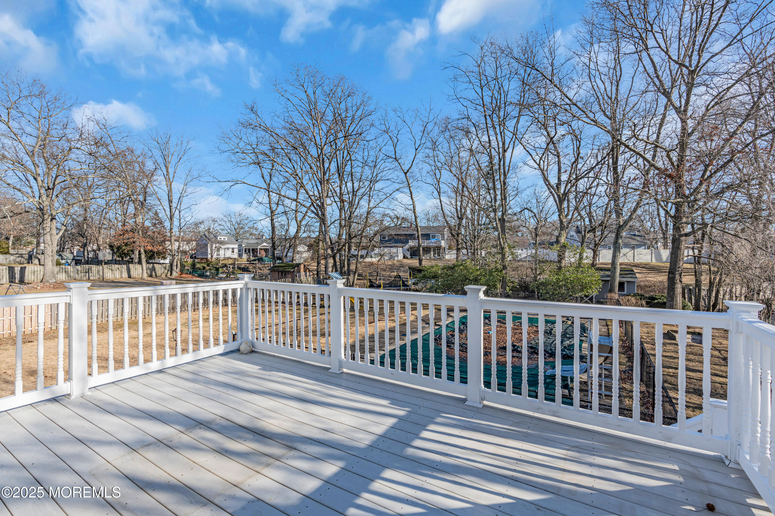 12 Windsor Road Howell, NJ 07731 - Photo 48 of 56 a view of a wooden roof deck