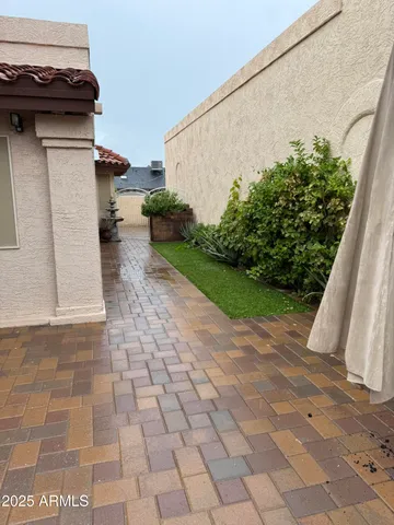 a view of outdoor space and yard