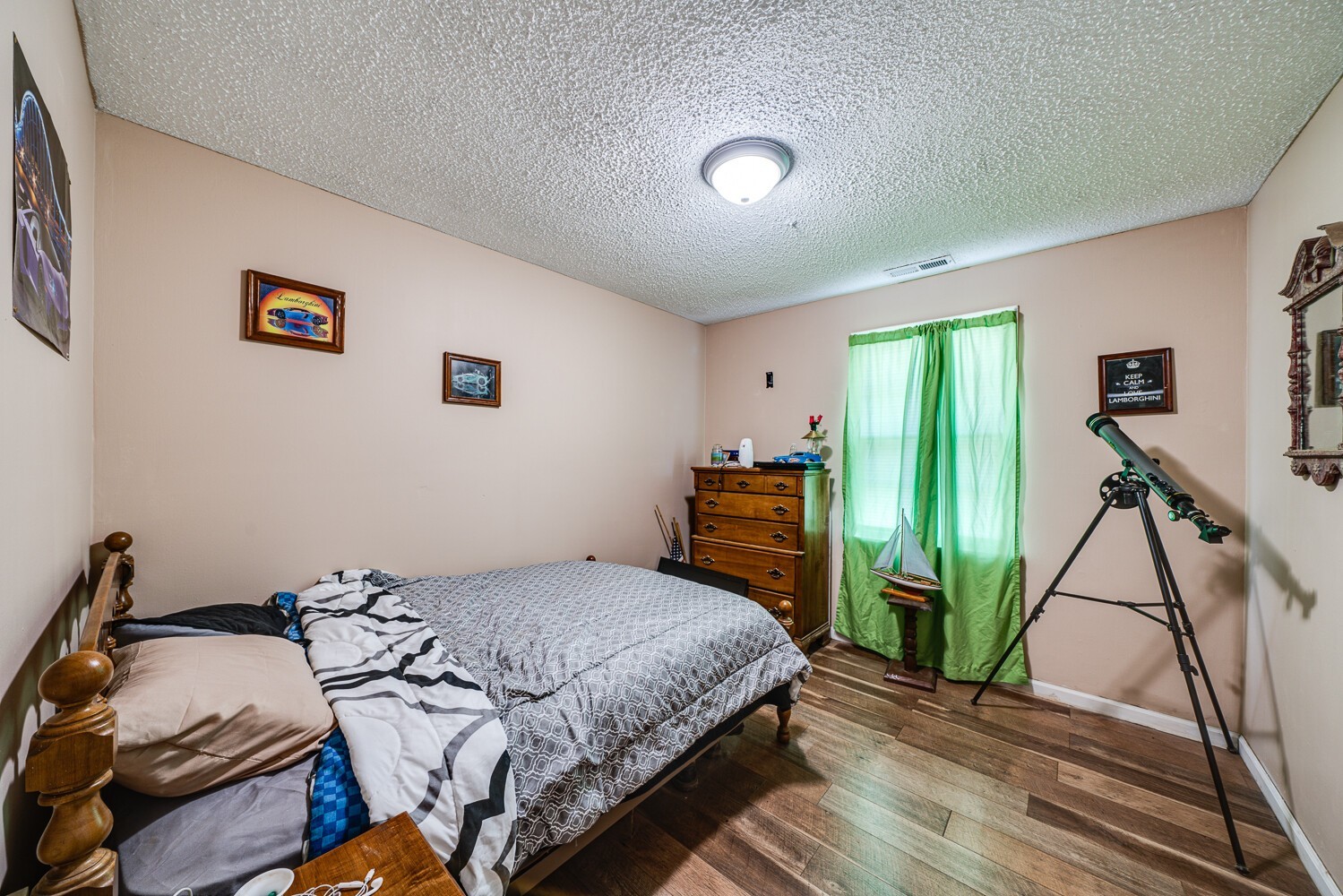 2757 Dale Ridge Road Dowelltown, TN 37059 - Photo 25 of 28 a bedroom with furniture and a wooden floor