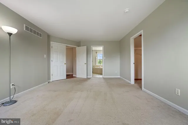 a view of empty room