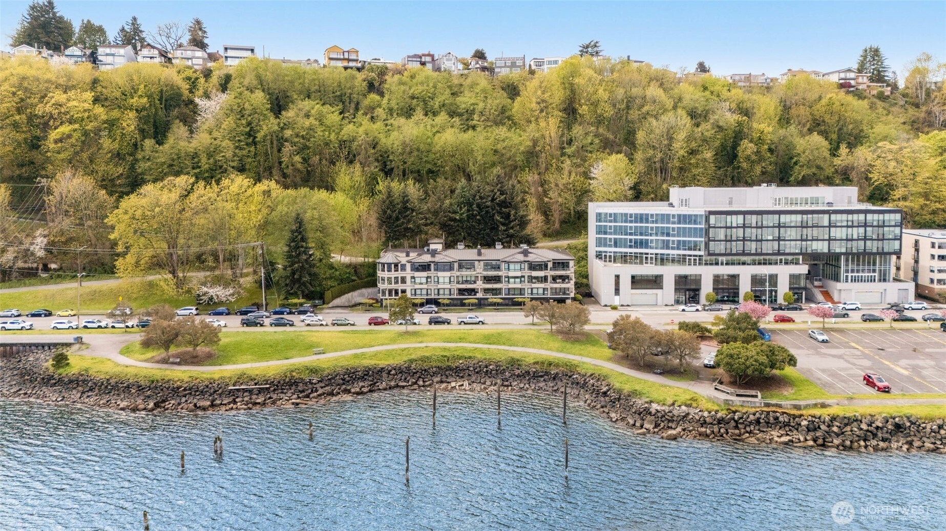 1333 Harbor Avenue Southwest, Unit 204 Seattle, WA 98116 - Photo 4 of 27 a view of a swimming pool with a lounge chairs