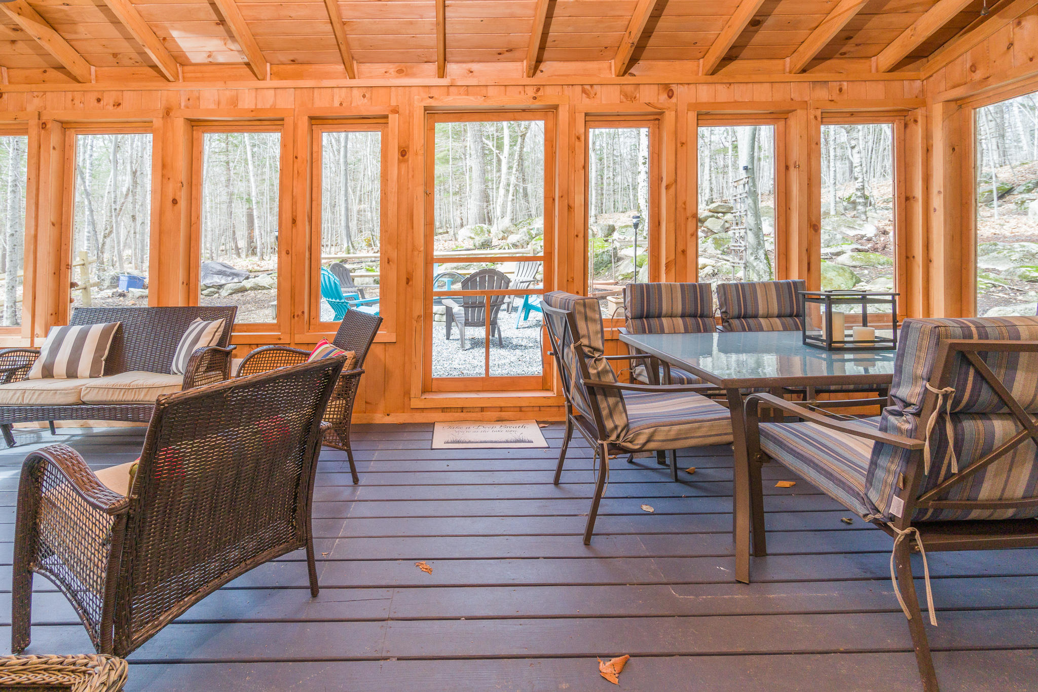 1874 Ridge Road Standish, ME 04084 - Photo 5 of 32 interior screen porch