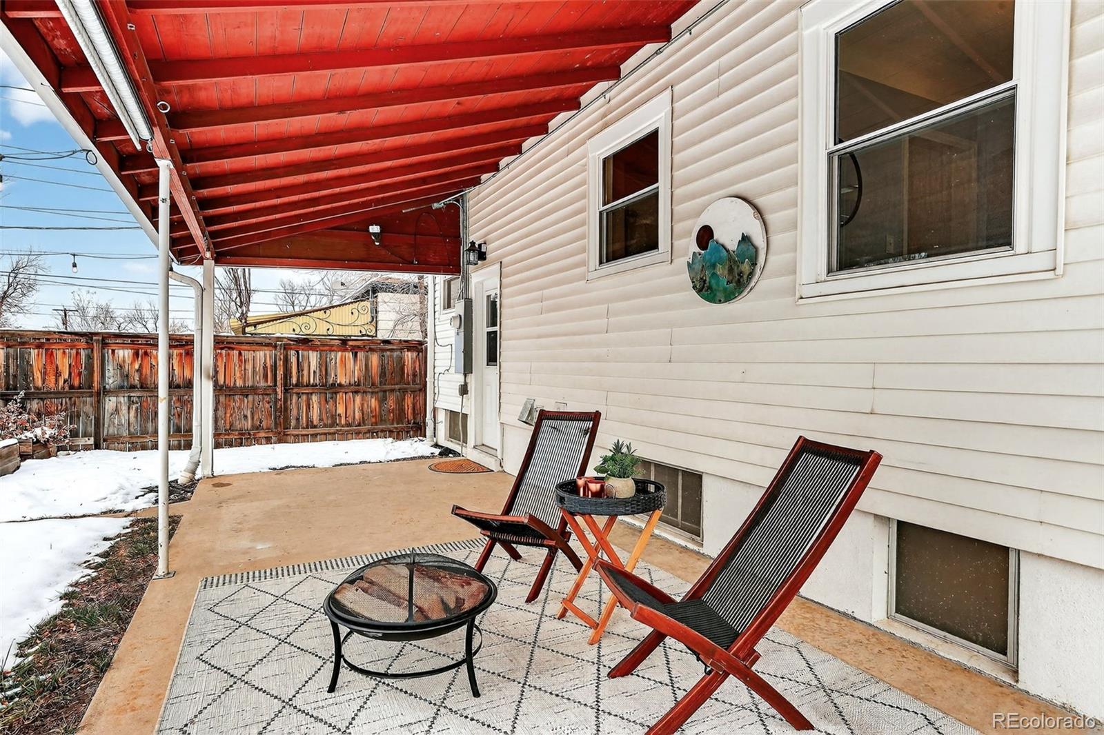4185 Benton Street Denver, CO 80212 - Photo 30 of 40 a view of patio with couple of furniture