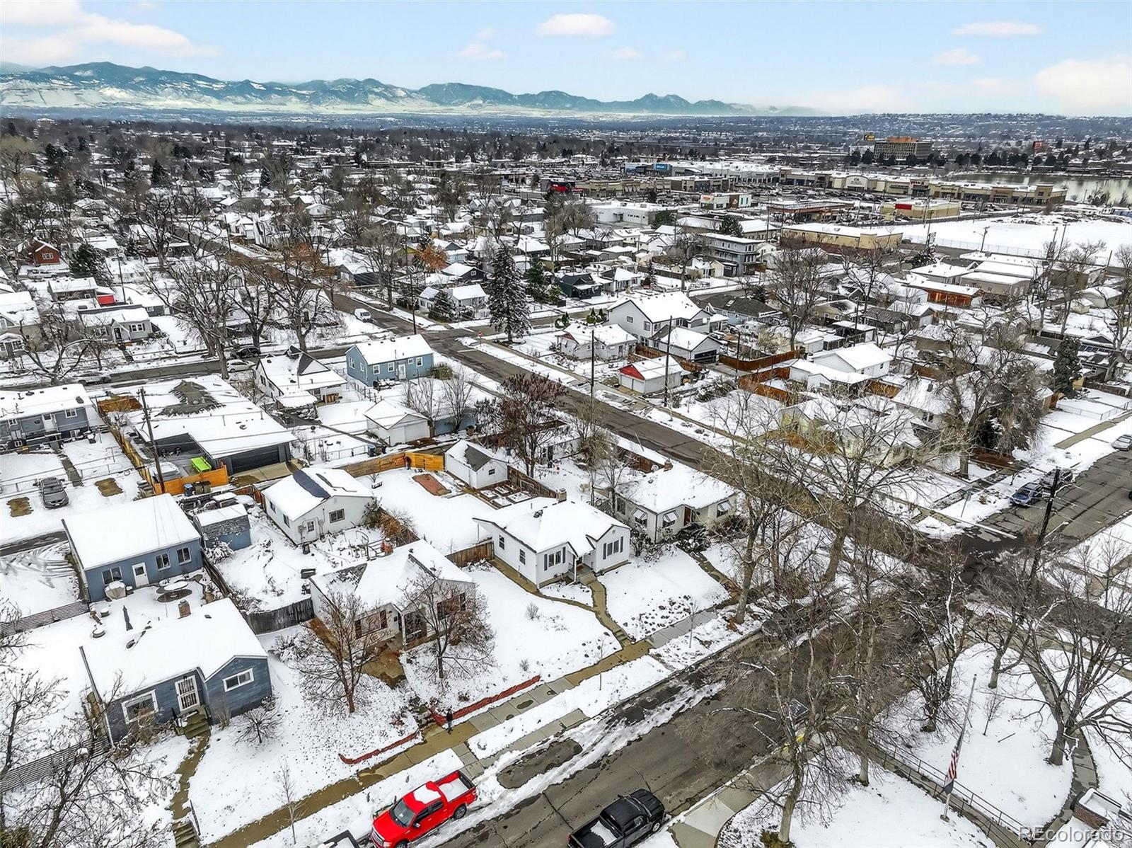 4185 Benton Street Denver, CO 80212 - Photo 36 of 40 an aerial view of multiple house