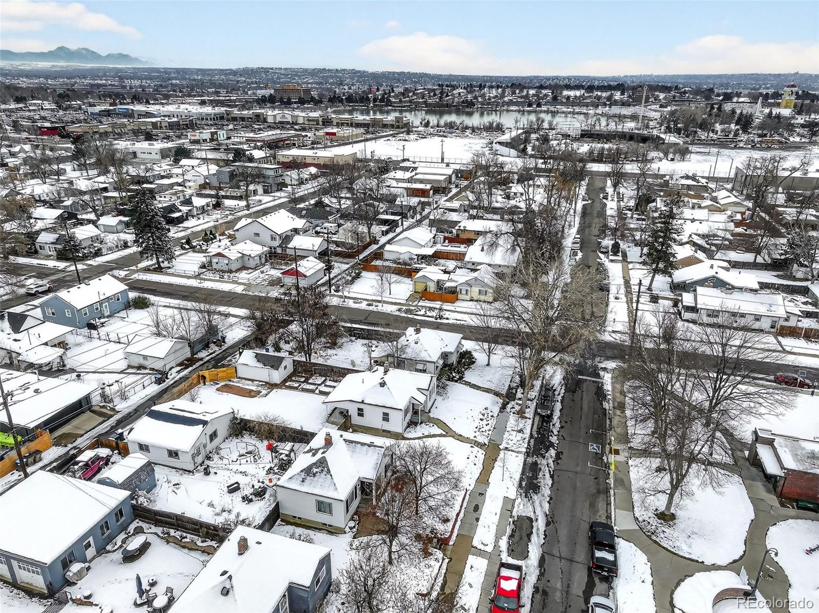 4185 Benton Street Denver, CO 80212 - Photo 37 of 40 an aerial view of a city