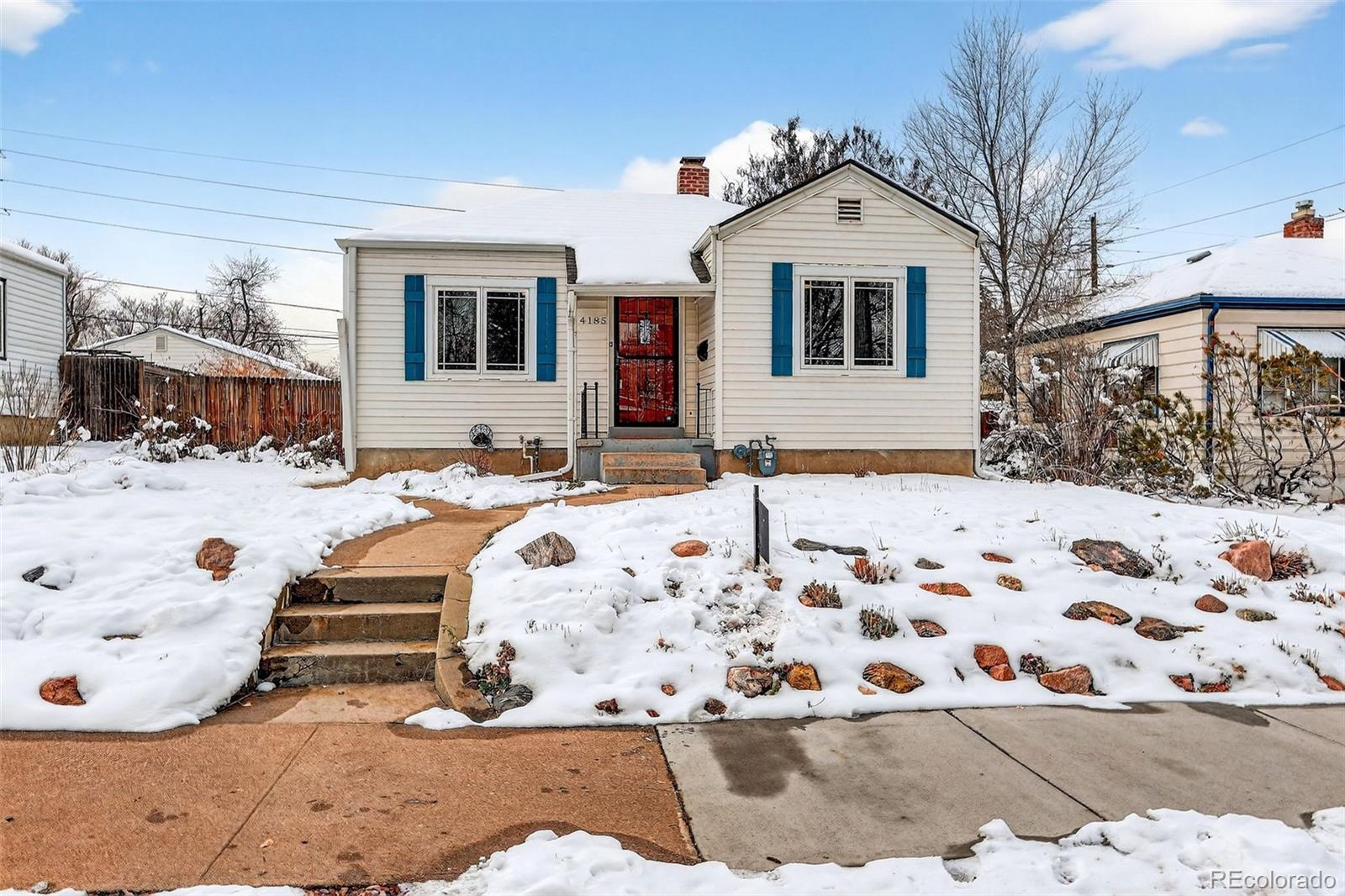 4185 Benton Street Denver, CO 80212 - Photo 5 of 40 a front view of a house