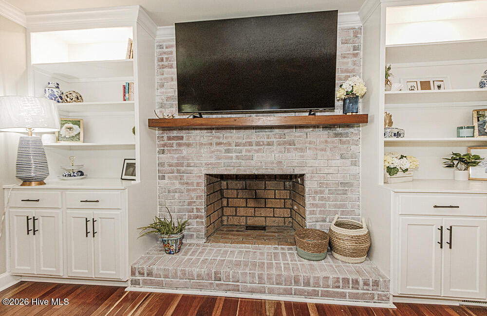 3003 Fieldstream Drive North Wilson, NC 27896 - Photo 6 of 39 Fireplace w/ Built-Ins