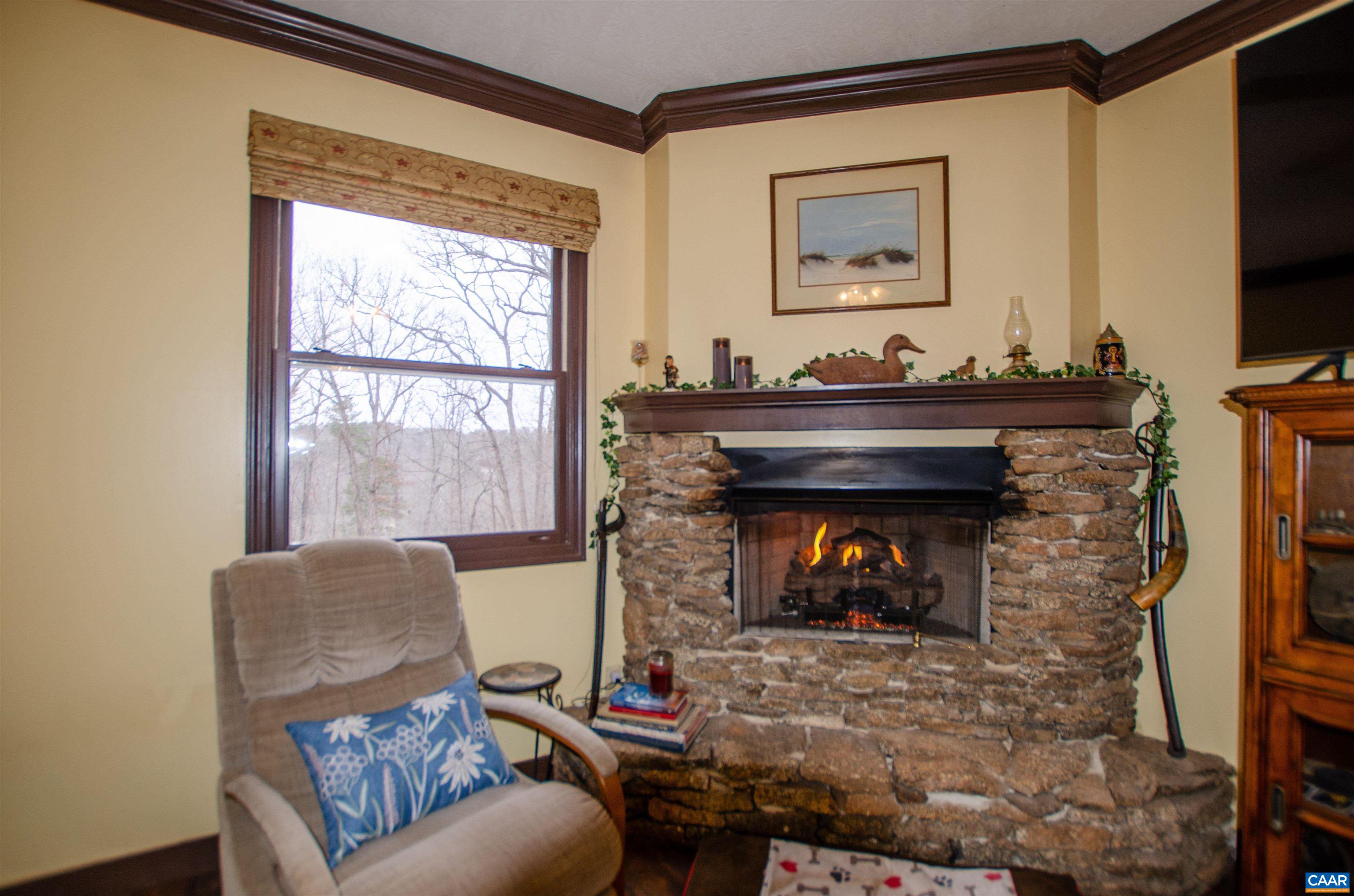 1709 Courthouse Road Palmyra, VA 22963 - Photo 17 of 59 a living room with furniture and a fireplace