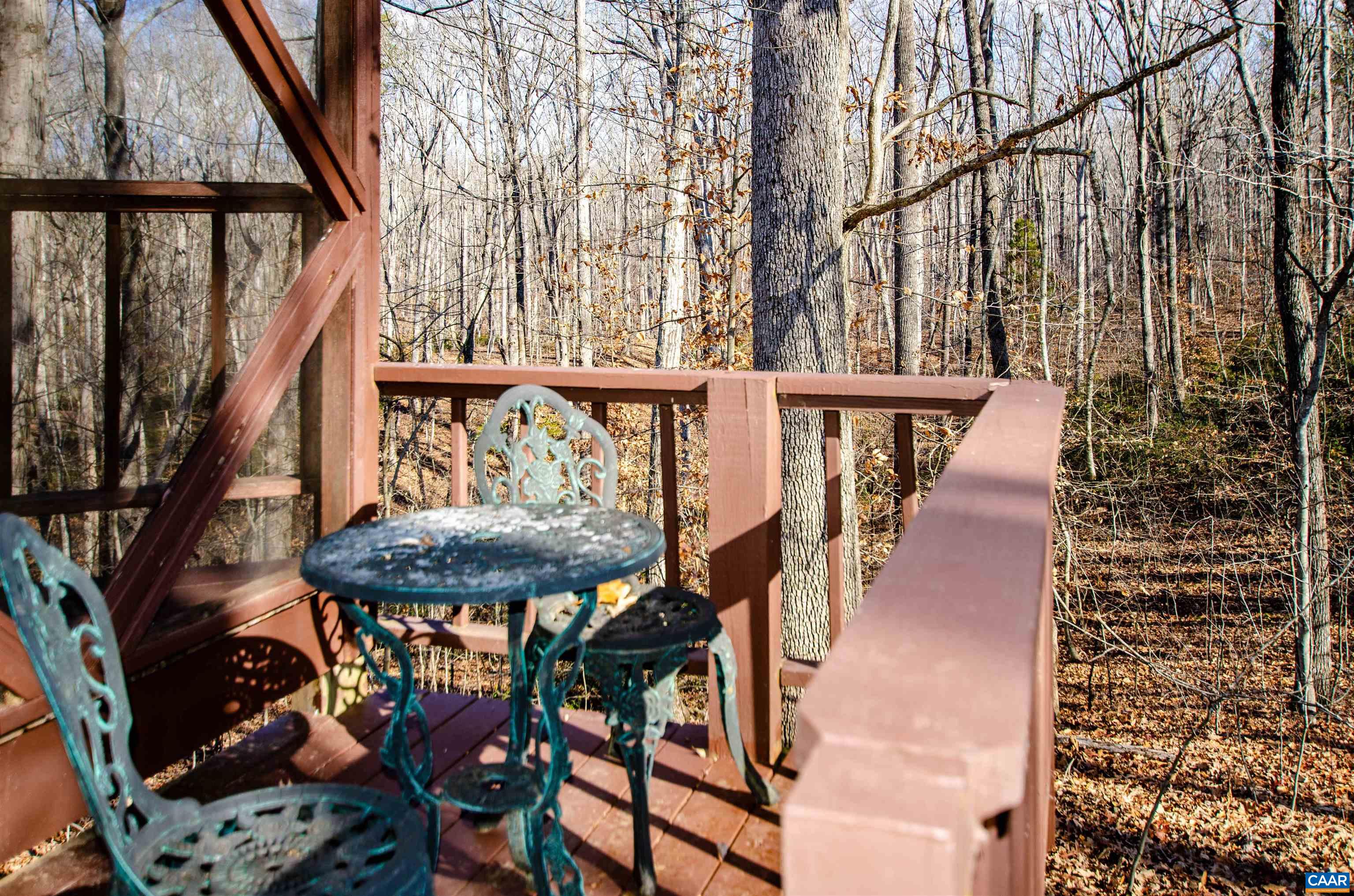1709 Courthouse Road Palmyra, VA 22963 - Photo 46 of 59 a view of balcony with wooden floor and outdoor seating