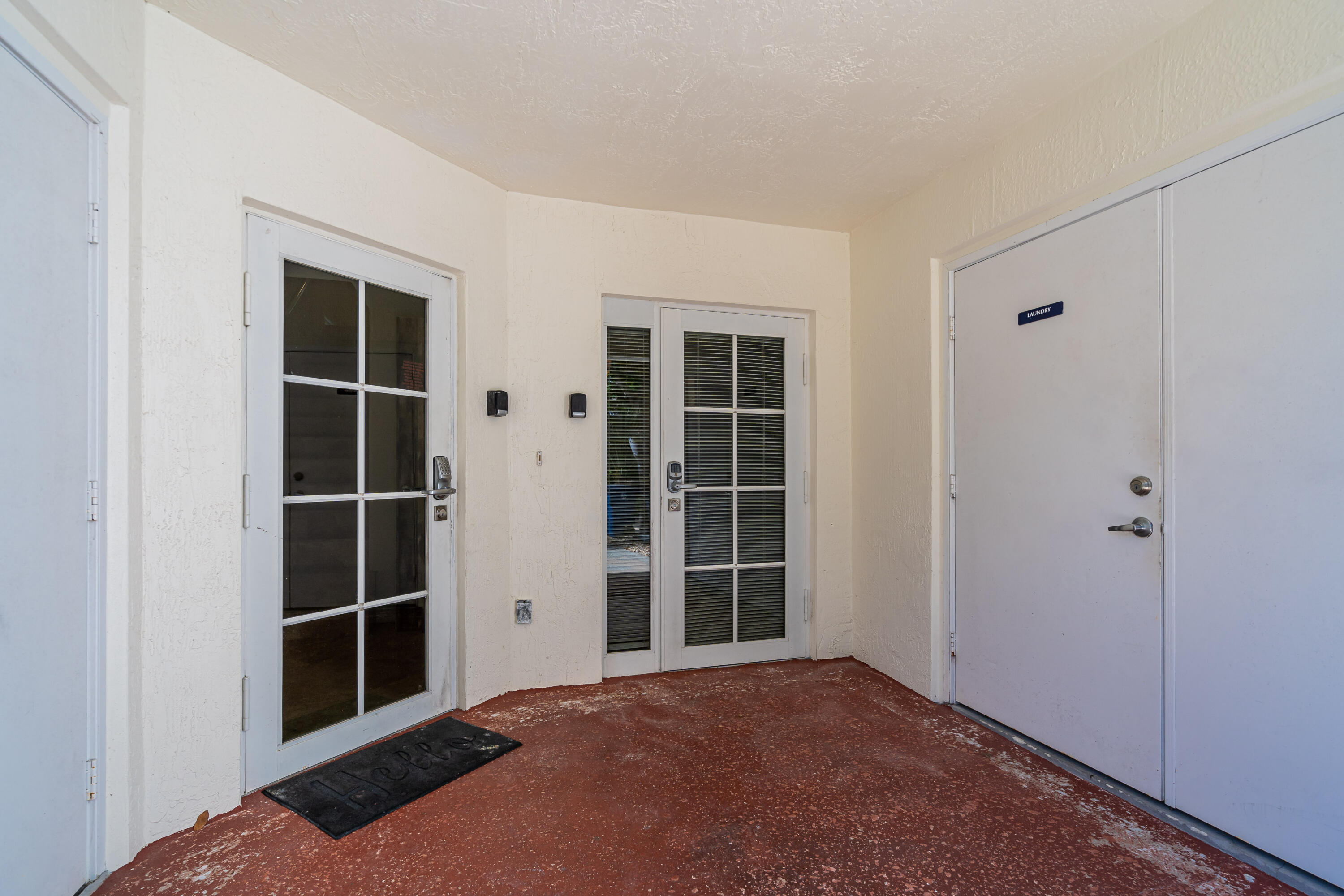 97501 Overseas Highway, Unit 607 Key Largo, FL 33037 - Photo 17 of 73 a view of an empty room with a window and closet