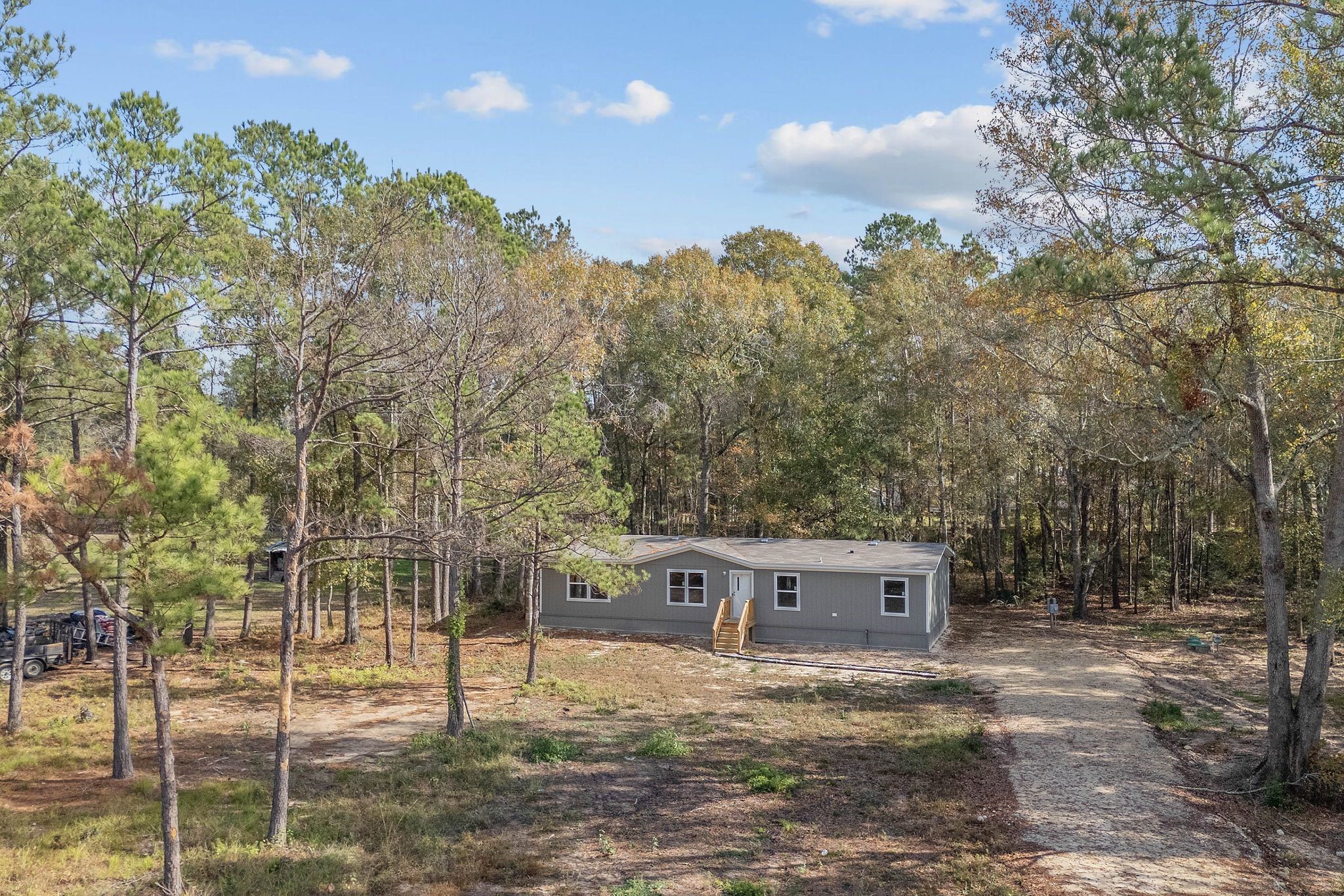 3941 Highline Oaks West Conroe, TX 77306 - Photo 33 of 38 a view of a house with a backyard