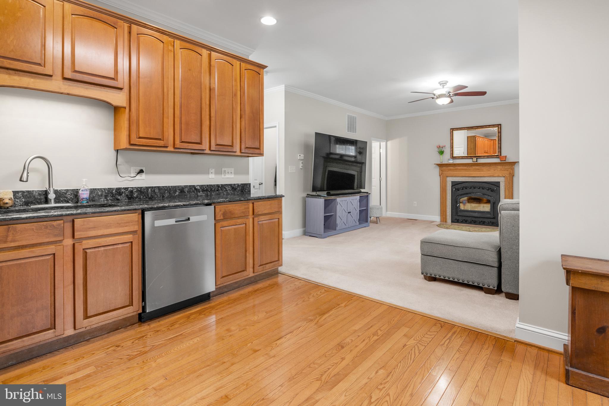 8366 WB&A Road Severn, MD 21144 - Photo 8 of 43 kitchen is open to the inviting family room