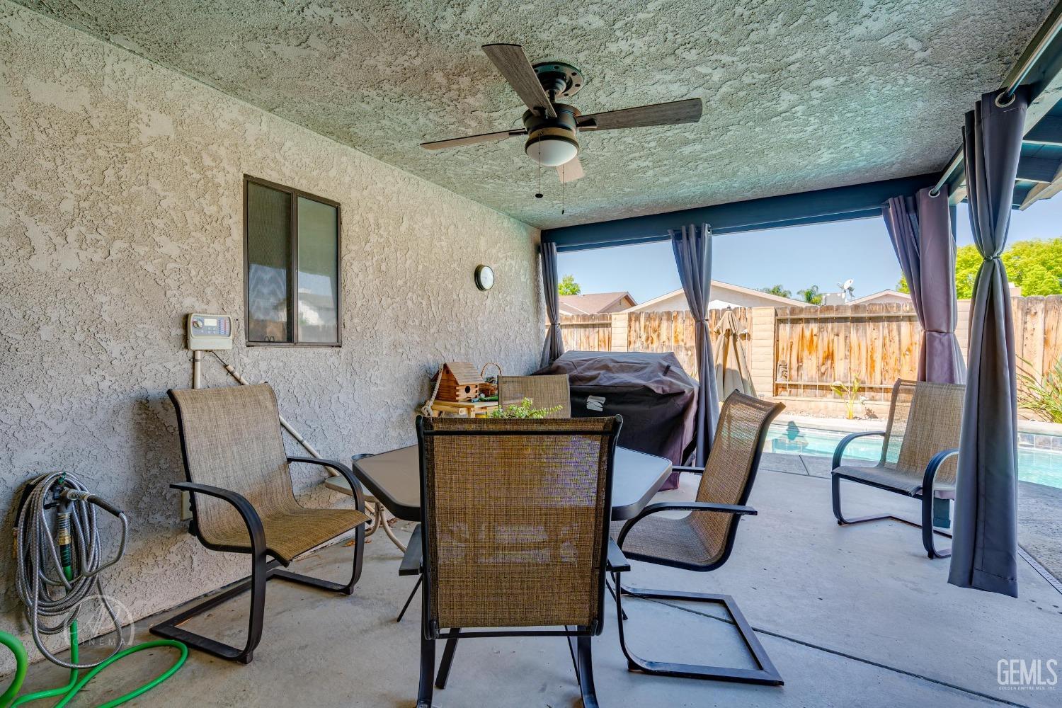 Undisclosed Address Taft, CA 93268 - Photo 24 of 32 a view of a dining room with furniture window and outside view