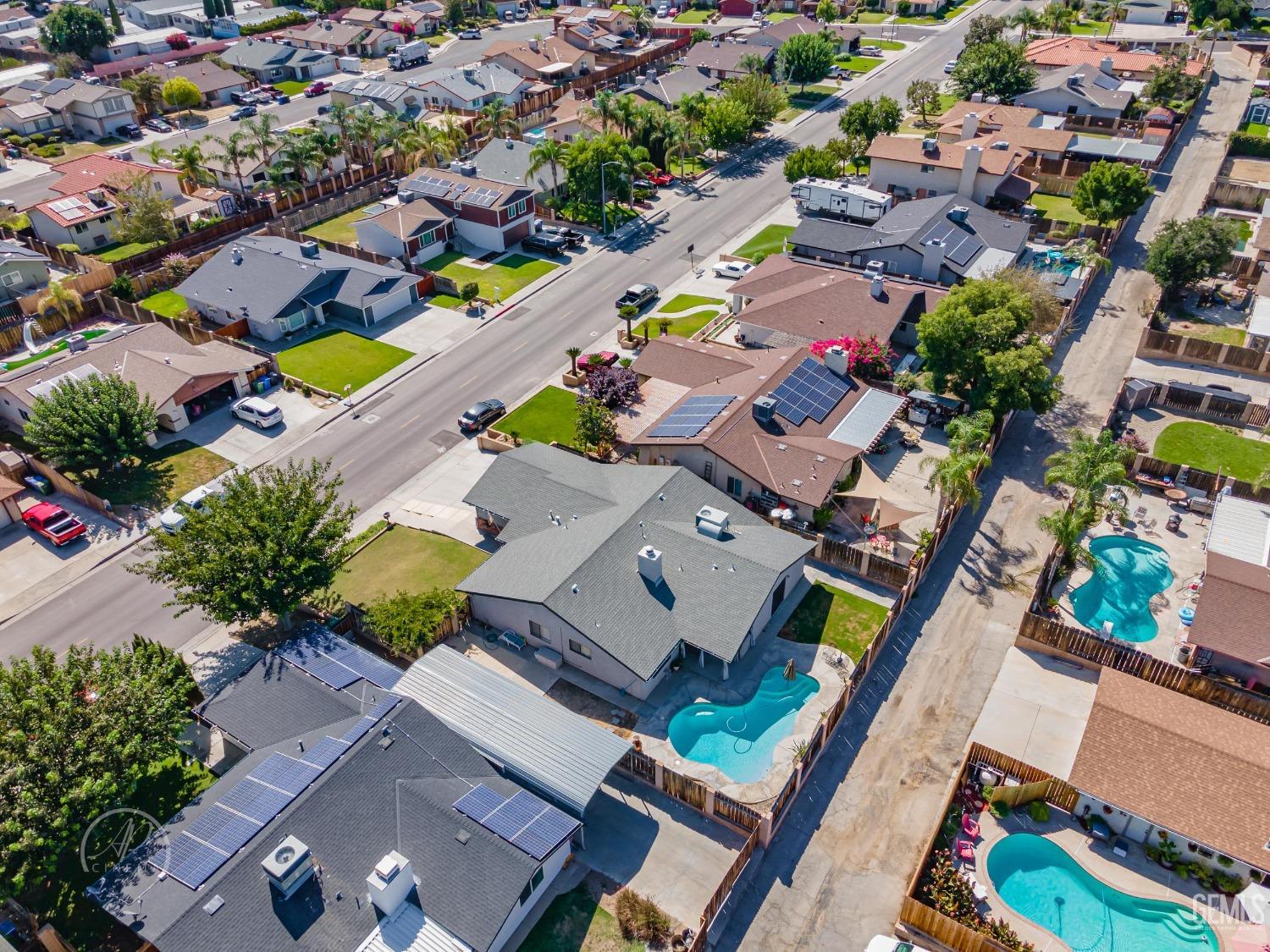 Undisclosed Address Taft, CA 93268 - Photo 28 of 32 an aerial view of a houses with yard