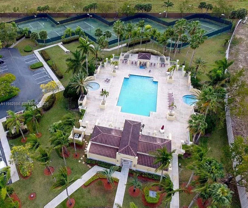 14765 Southwest 132nd Place Miami, FL 33186 - Photo 49 of 52 an aerial view of a house with outdoor space