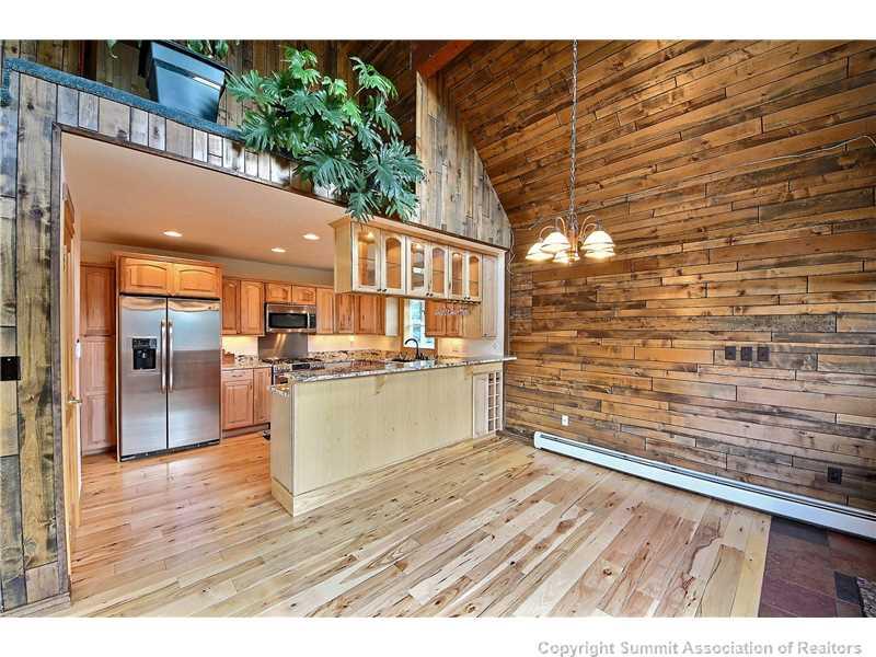 63 Idlewild Drive Summit Cove, CO 80435 - Photo 9 of 25 a view of kitchen with wooden floor