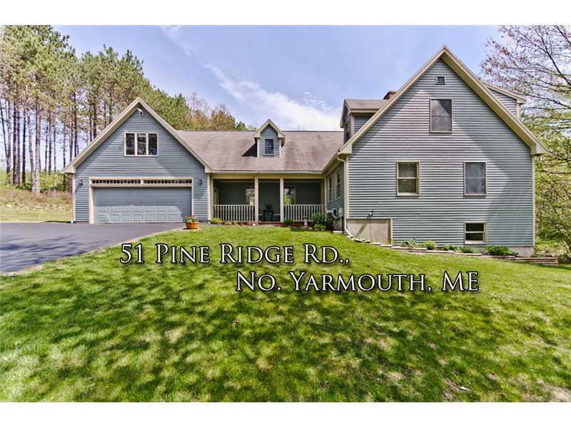 51 Pine Ridge Road North Yarmouth, ME 04097 - Photo 1 of 35 Exterior Front.