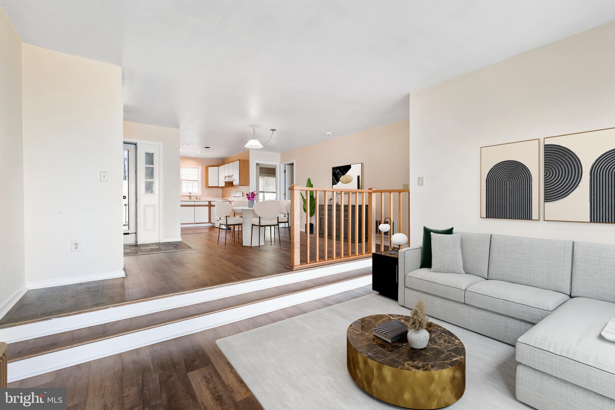 1 Bayview Road, Unit 7A Betterton, MD 21610 - Photo 27 of 28 Virtual Staging of open floor plan